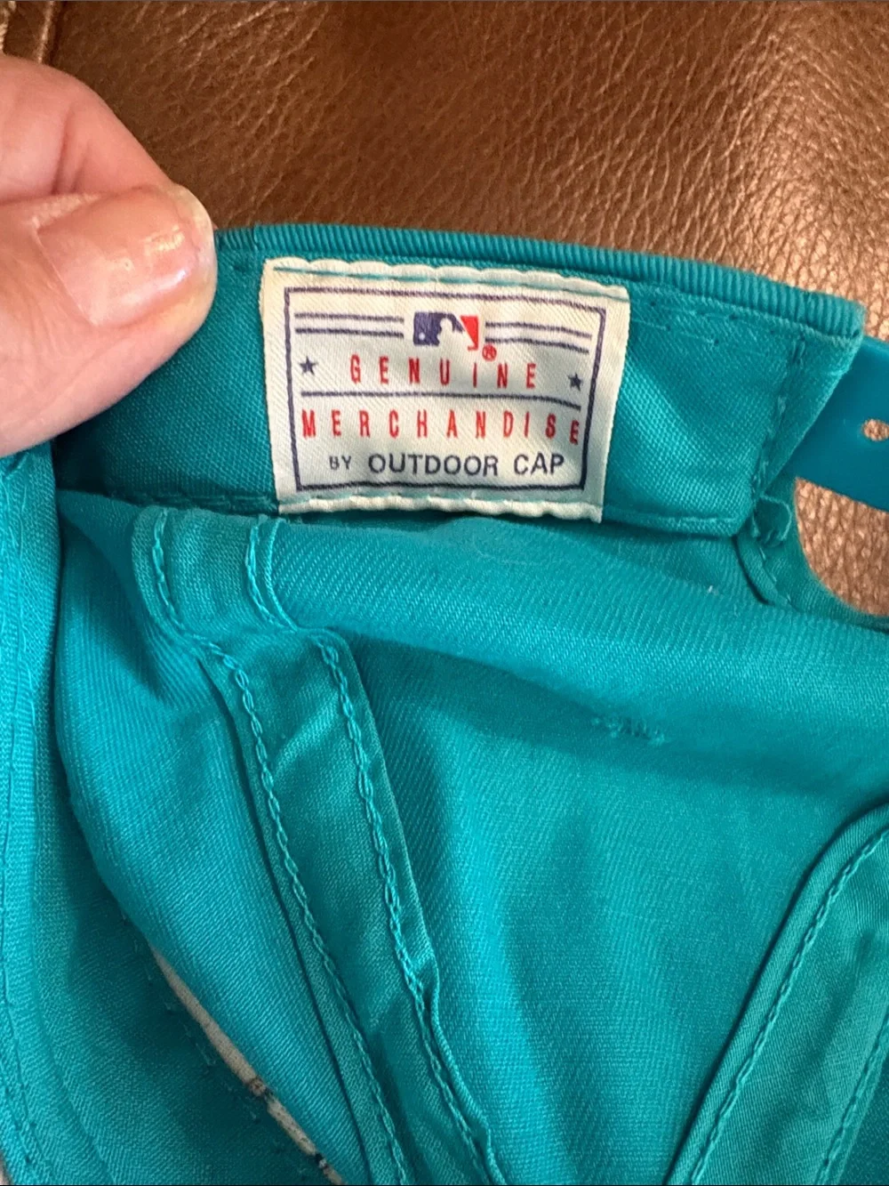 Woman’s Teal‎ and Purple Baseball Cap